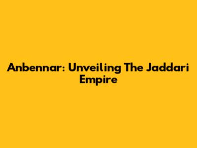 Anbennar: Unveiling The Jaddari Empire
