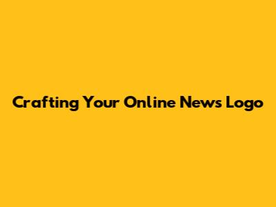 Crafting Your Online News Logo