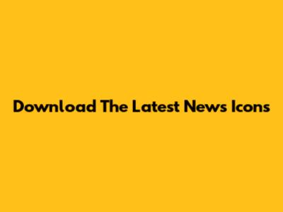 Download The Latest News Icons