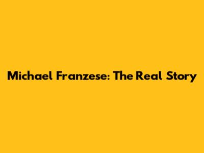 Michael Franzese: The Real Story
