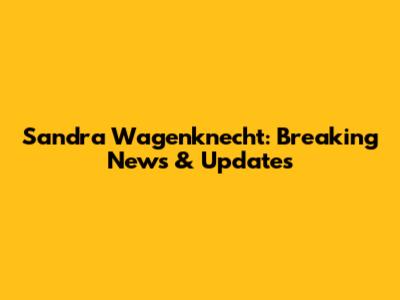 Sandra Wagenknecht: Breaking News & Updates